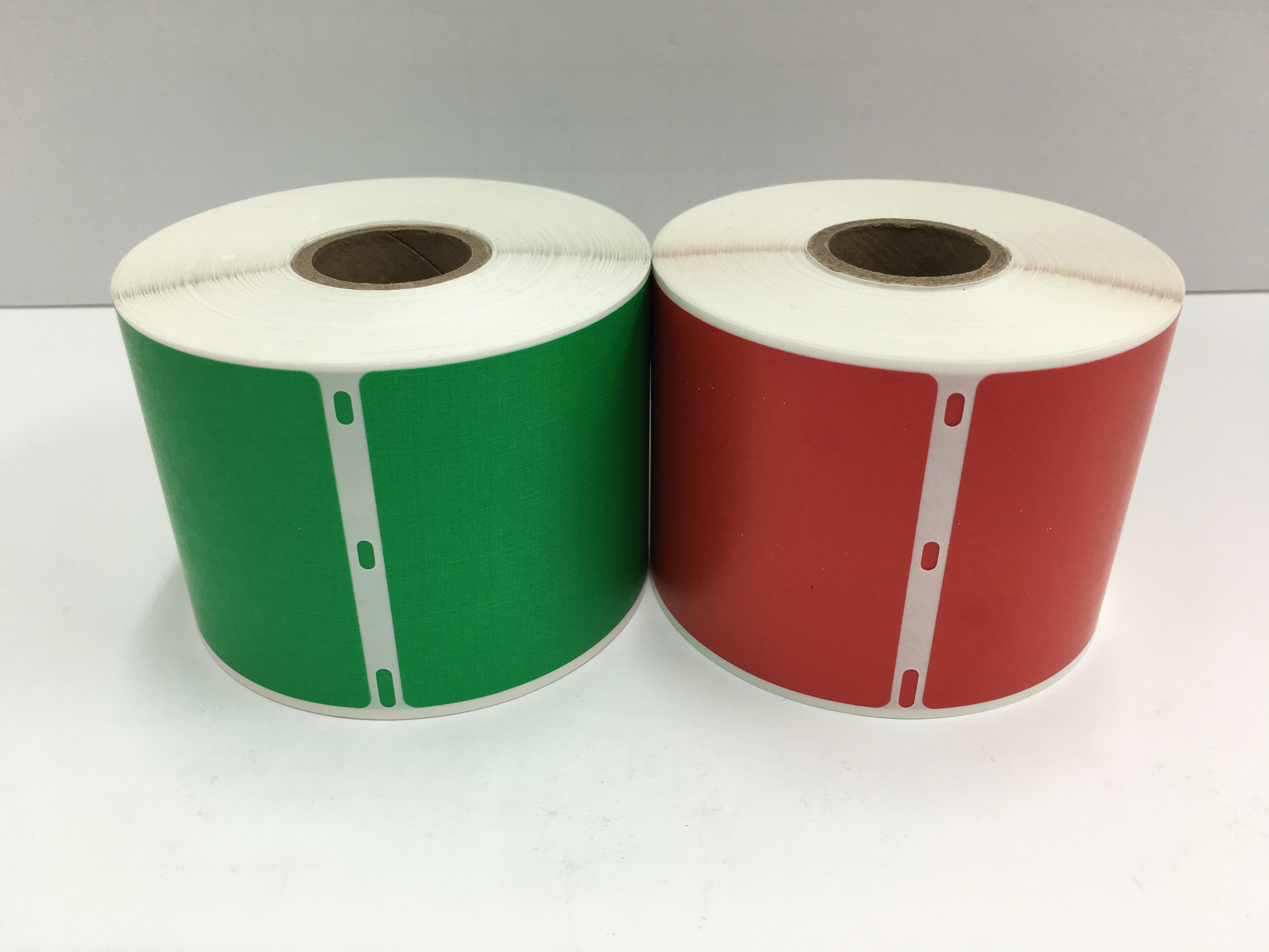 Dymo Compatible 30256, Labels and More Labels (Red and Green Package)   