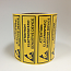 Static Warning Labels - ‘Attention Electrostatic Sensitive Devices' - 2" x 5/8"