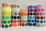1" Round Color Coded Inventory Labels