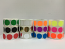 12 Rolls Color Coded Inventory Labels  (Green, Black, Red, White, Gold, Silver, Br/Orange, Purple, Cyan Blue, Chartreuse, Br/Pink, Br/Red Dot Package) 
