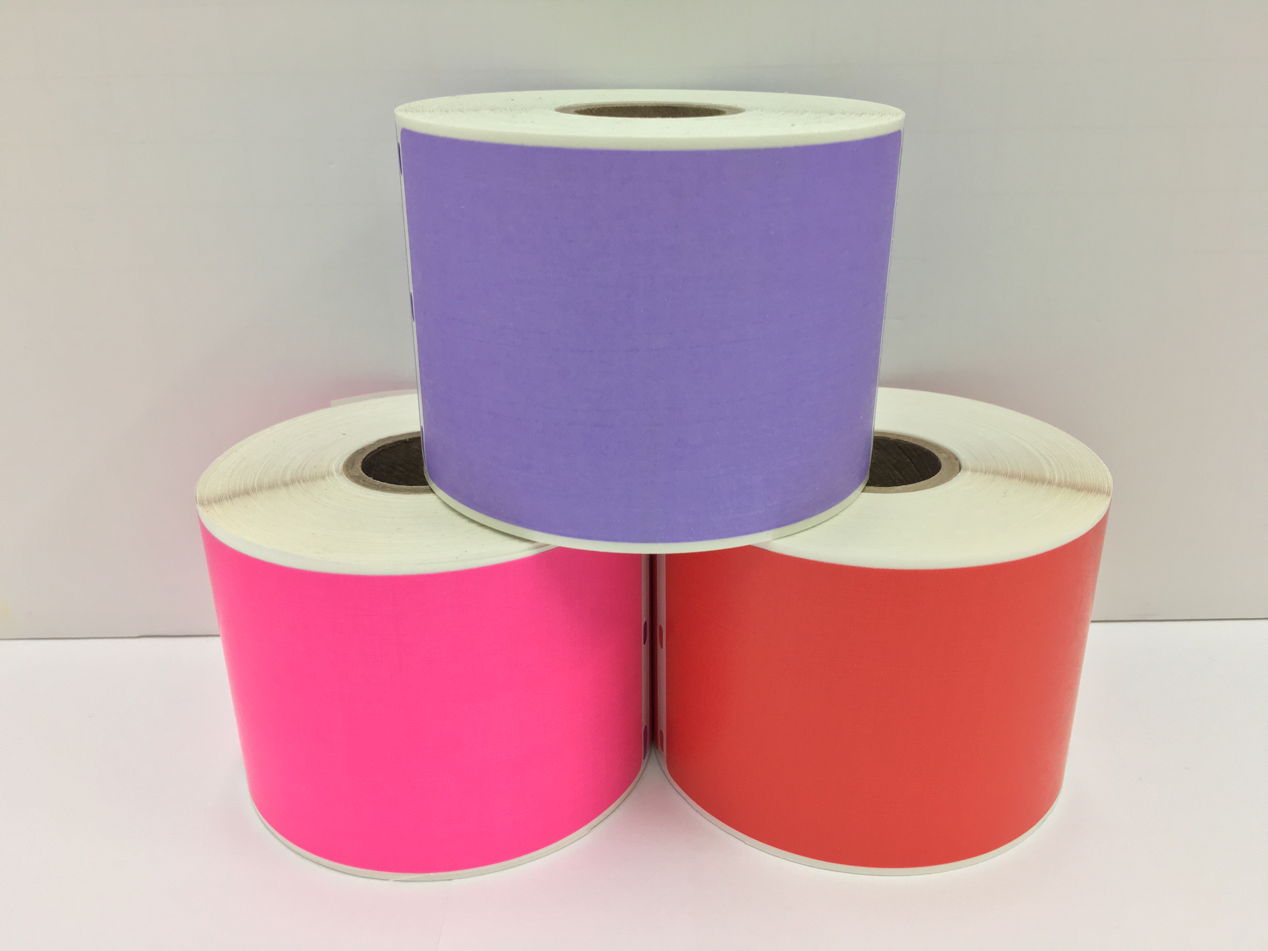Dymo Compatible 30256, Labels and More Labels (Pink, Purple, Red Package)