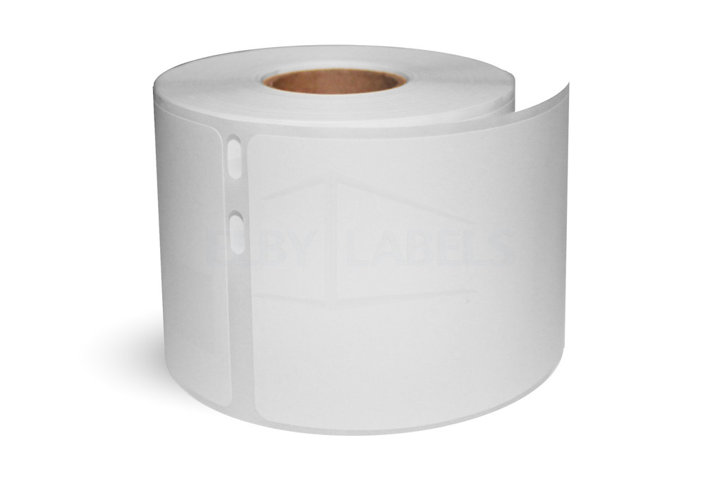 Dymo Compatible 30323 White Synthetic, Labels and More Labels  