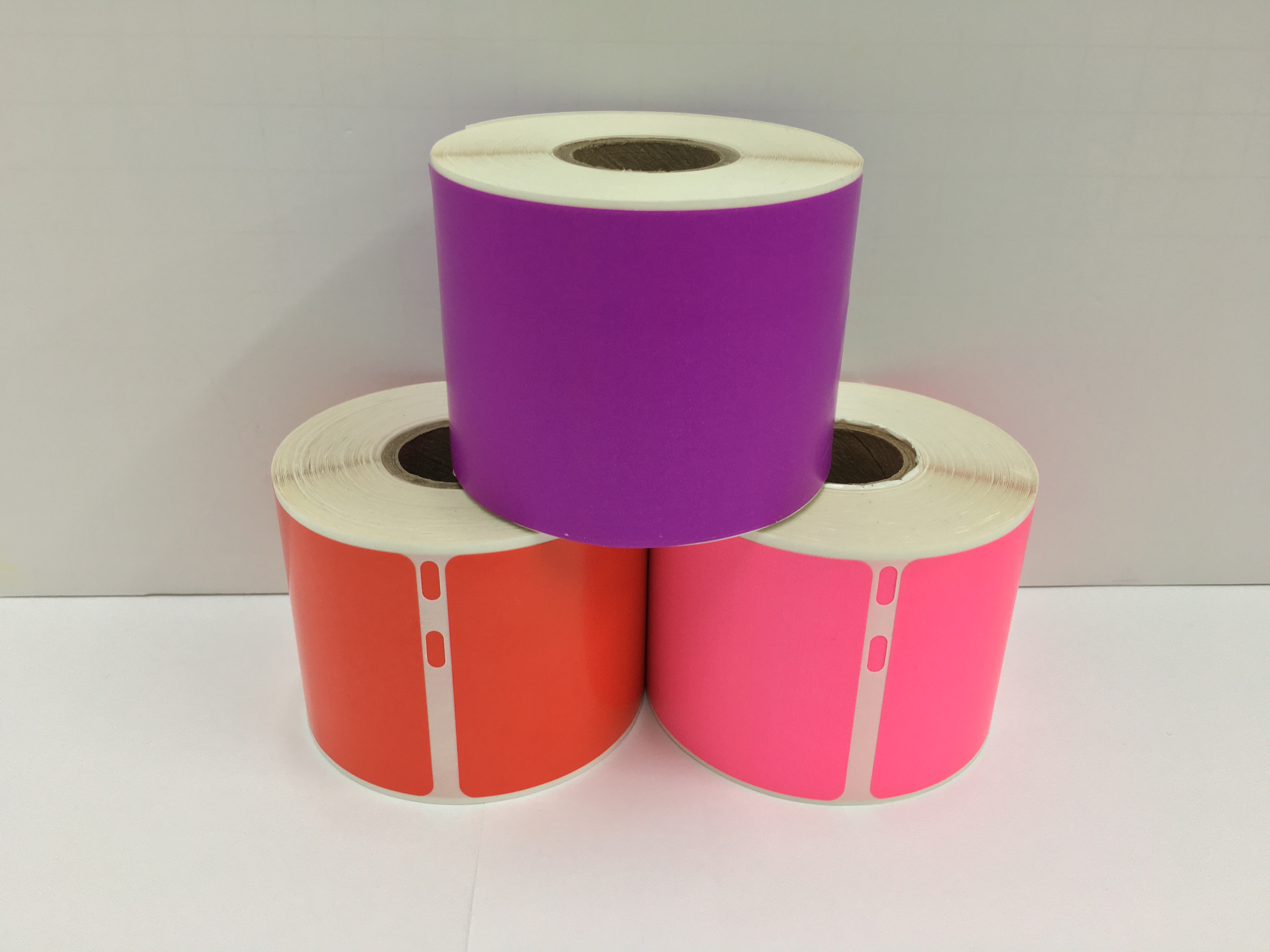 Dymo Compatible 30323, Labels and More Labels  (Pink, Purple, Red Package) 