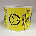 Static Warning Labels - 'Caution Electrostatic Sensitive Device' - 2" x 2"